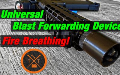 AR 15 Universal Blast Forwarding Device Review (Video)