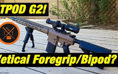 Fab Defense TPOD G2 REVIEW: Vertical Foregrip Bipod?! #PewTuber