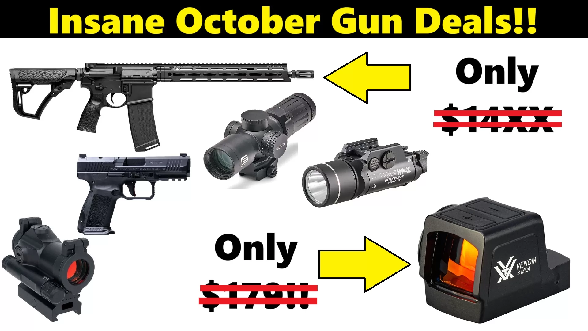 october gun deals